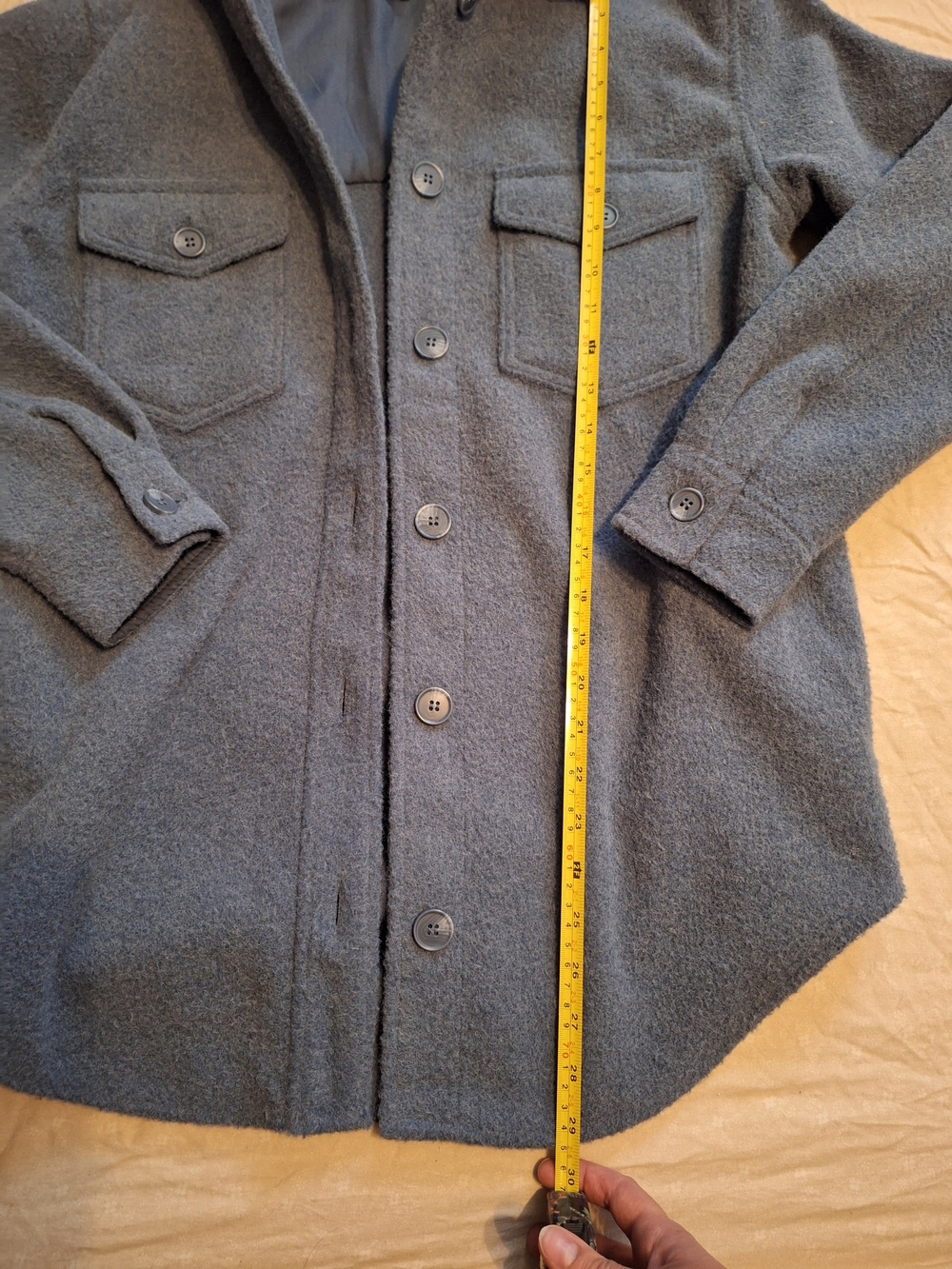 Button-Up Shirt Jacket - Picture 2 of 5